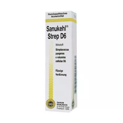 Sanukehl Strep D 6 csepp, 10 ml Sanukehl Strep D 6 csepp, 10 ml