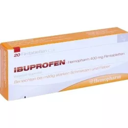 IBUPROFEN Hemopharm 400 mg filmtabletta, 20 db