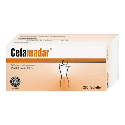 CEFAMADAR Tabletták, 200 db