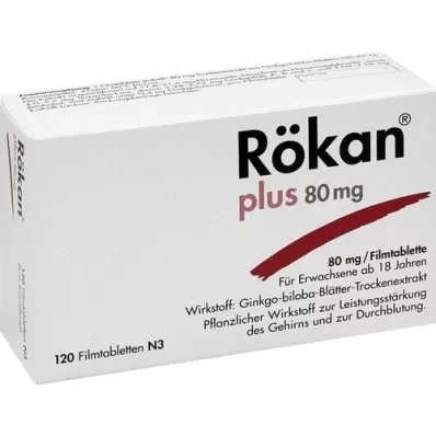 RÖKAN Plus 80 mg filmtabletta, 120 db