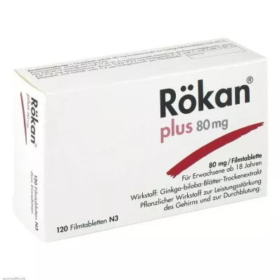 RÖKAN Plus 80 mg filmtabletta, 120 db RÖKAN Plus 80 mg filmtabletta, 120 db