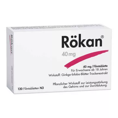 Rökan 40mg (120 db)