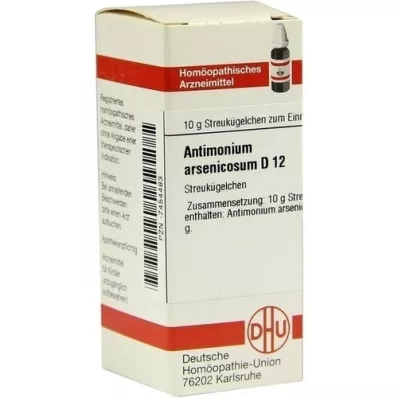 ANTIMONIUM ARSENICOSUM D 12 gömböcske, 10 g