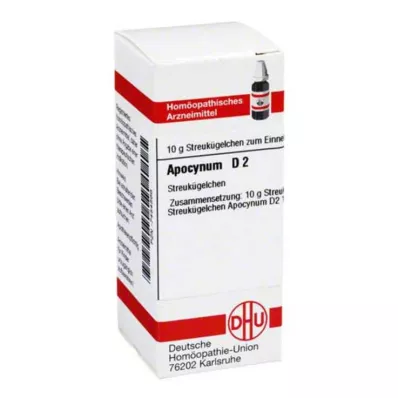 APOCYNUM D 2 gömböcskék, 10 g