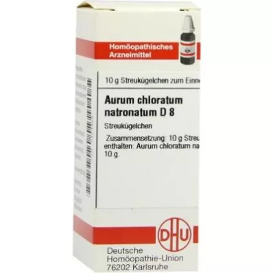 Aurum Chloratum Natronatum D8 gömbök (10 g)