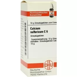 CALCIUM SULFURICUM C 6 golyócskák, 10 g