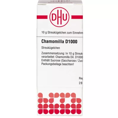 CHAMOMILLA D 1000 gömböcske, 10 g