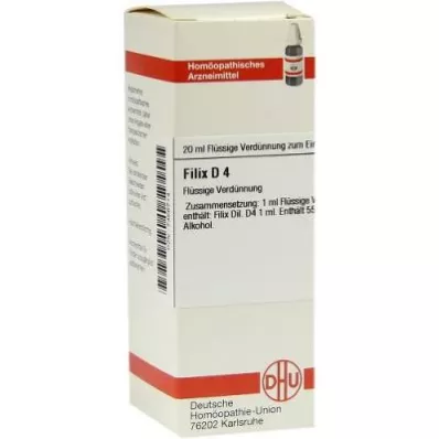 FILIX D 4 hígítás, 20 ml