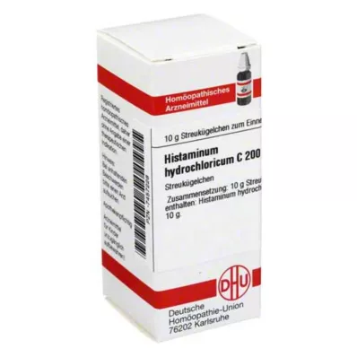 DHU Histaminum hydrochloricum C 200 golyócskák, 10 g DHU Histaminum hydrochloricum C 200 golyócskák, 10 g