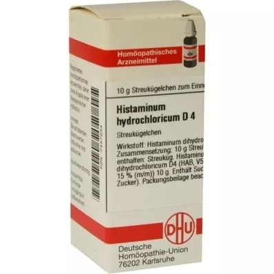 HISTAMINUM hydrochloricum D 4 golyócska, 10 g