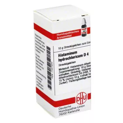 HISTAMINUM hydrochloricum D 4 golyócska, 10 g