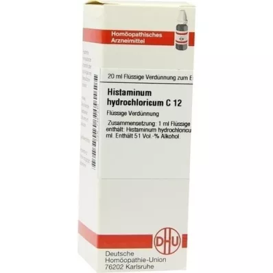 HISTAMINUM hydrochloricum C 12 hígítás, 20 ml