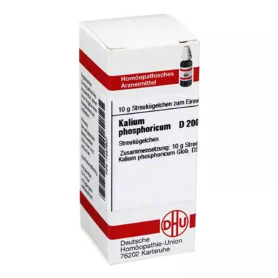 KALIUM PHOSPHORICUM D 200 golyócskák, 10 g