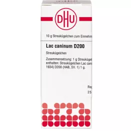 LAC CANINUM D 200 golyócskák, 10 g