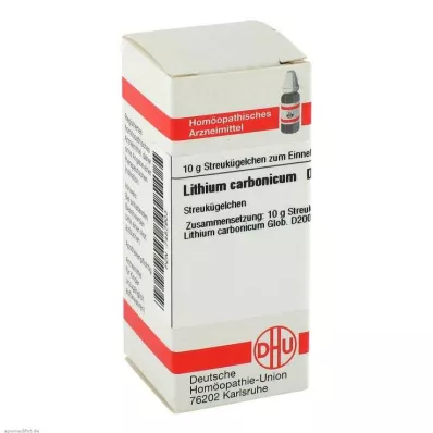 DHU Lithium carbonicum D 200 gömböcskék, 10 g