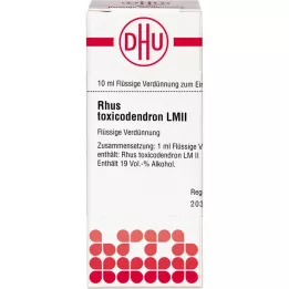 RHUS TOXICODENDRON LM II Hígítás, 10 ml