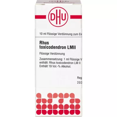 RHUS TOXICODENDRON LM II Hígítás, 10 ml