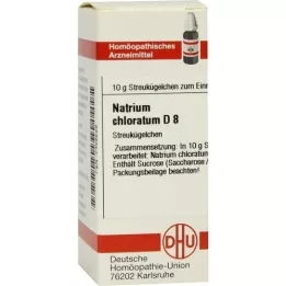 NATRIUM CHLORATUM D 8 gömböcskék, 10 g