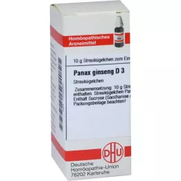 PANAX GINSENG D 3 gömböcskék, 10 g