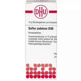 SULFUR JODATUM D 30 gömböcskék, 10 g