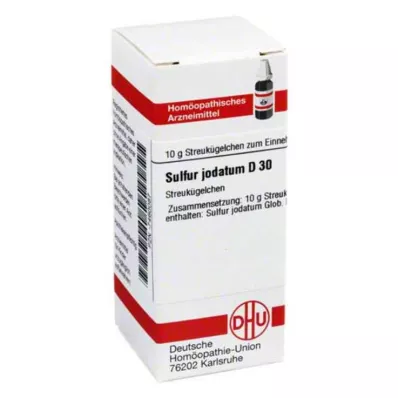 DHU Sulphur jodatum D 30 gömböcske, 10 g DHU Sulphur jodatum D 30 gömböcske, 10 g