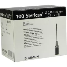 STERICAN Kanülök 22 Gx1 1/2 0,7x40 mm, 100 db