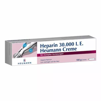 Heparin 30 000 NE Heumann krém, 100 g