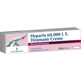HEPARIN 60.000 Heumann krém, 40 g