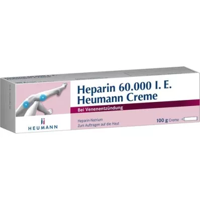 HEPARIN 60.000 Heumann krém, 100 g