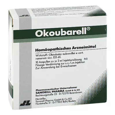 OKOUBARELL Ampullák, 10X2 ml