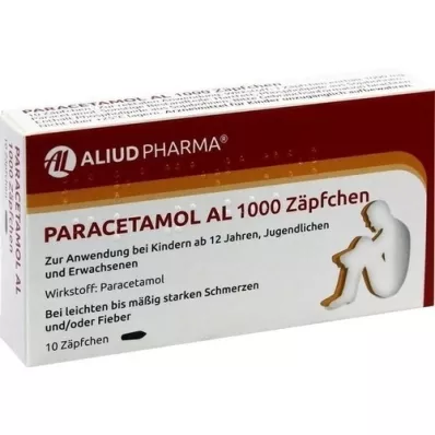 PARACETAMOL AL 1000 kúp, 10 db