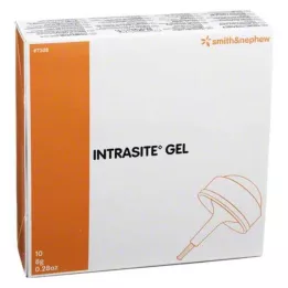 INTRASITE Gél-hidrogél sebtisztító, 10X8 g