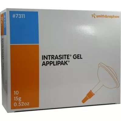 INTRASITE Gél-hidrogél sebtisztító, 10X15 g