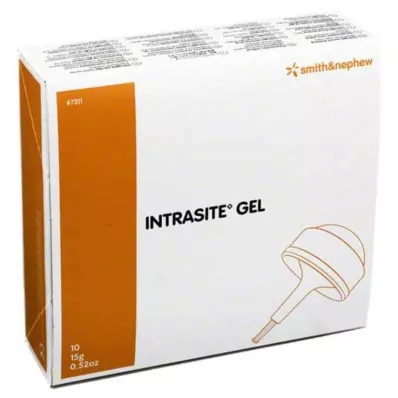 INTRASITE Gél-hidrogél sebtisztító, 10X15 g