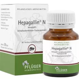 HEPAGALLIN N bevont tabletta, 50 db