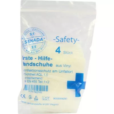 Senada Gloves Safty, 4 db
