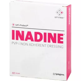 INADINE Kenőcsös géz w. PVP Iod. 9.5x9.5cm, 25 db