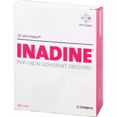 Inadine kenőcs géz Pvp Io-val, 25 db