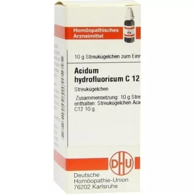 ACIDUM HYDROFLUORICUM C 12 gömböcskék, 10 g