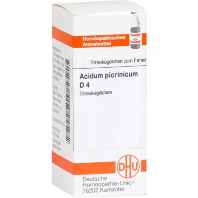 DHU Acidum picrinicum D 4 gömböcskék, 10 g DHU Acidum picrinicum D 4 gömböcskék, 10 g
