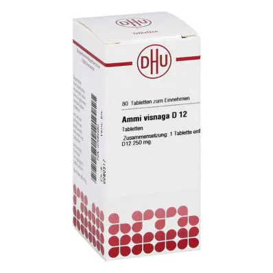 Ammi Visnaga D12 tabletta (80 db)