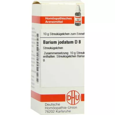 BARIUM JODATUM D 8 gömböcskék, 10 g BARIUM JODATUM D 8 gömböcskék, 10 g