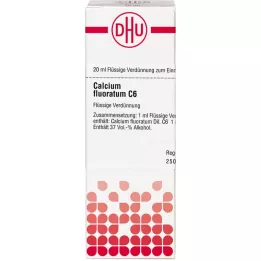 CALCIUM FLUORATUM C 6 Hígítás, 20 ml