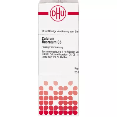 CALCIUM FLUORATUM C 6 Hígítás, 20 ml