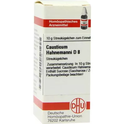 DHU causticum Hahnemanni D 8 gömböcske, 10 g