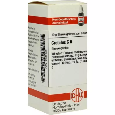DHU Crotalus C 6 gömböcskék, 10 g DHU Crotalus C 6 gömböcskék, 10 g