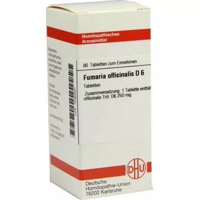 DHU Fumaria iroda.D 6 tabletta, 80 db