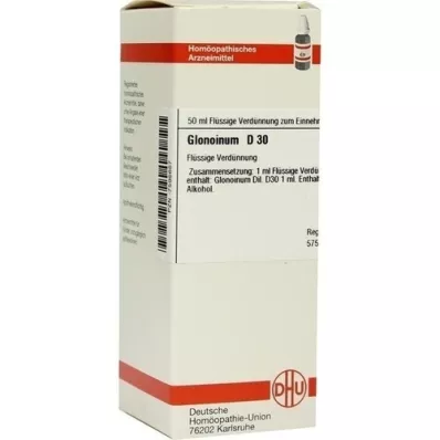 GLONOINUM D 30 hígítás, 50 ml