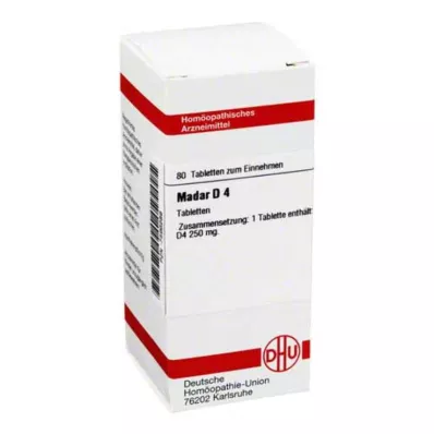 DHU Madar D 4 tabletta, 80 db