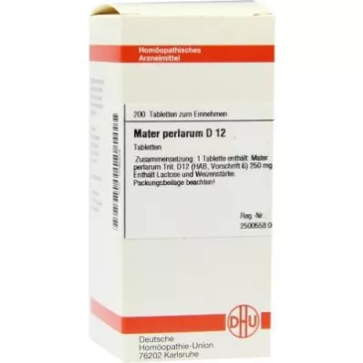 Mater Perlarum D12 tabletta (200 db)